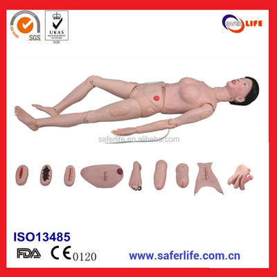 2020 High Quality Human Hospital Training Nursing Care Basic Nursing Manikin With Dress