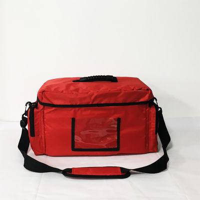 Ems Emergency Medical Airway Bag  Red Nylon Ambulance First Aid Equipment Supplies