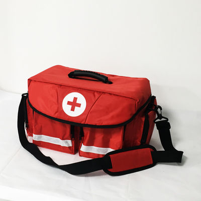 Ems Emergency Medical Airway Bag  Red Nylon Ambulance First Aid Equipment Supplies