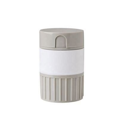 Four-in-one Pill Box Dust-proof Multi-function ABS Pill Cutter Portable Pill Box