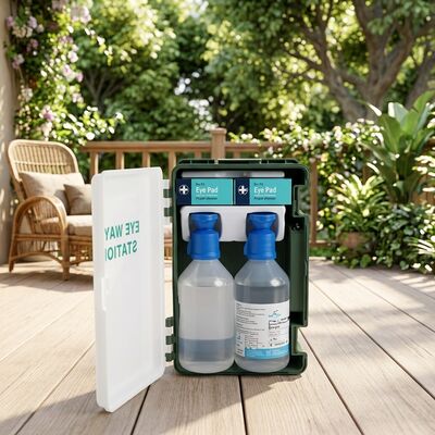 Eye wash box with
2bottle 500ml eyewash