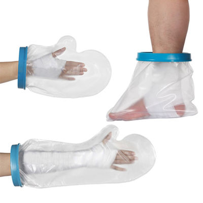 Tahan Air Leg Cast Cover untuk Mandi Lengan Perban Pelindung Vulnus Scald Membakar Luka Pergelangan Kaki
