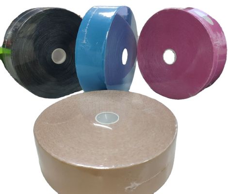 Stok Grosir Tersedia Pita Terapi Olahraga Atlet 5cm X 31.5m Pita Medis Elastis Perban Hitam Pita Kinesiologi