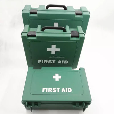PP Portable First-Aid Box Kit Untuk Tempat Kerja Kantor Alat Medis Box Survival Full Empty kit