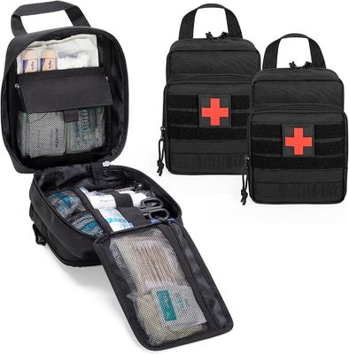 Sertifikat CE portabel Survival MOLLE EMT IFAK Kits Kit pertolongan pertama tempur