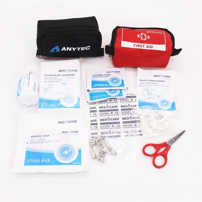 Saferlife SL-003 Tas Nylon Ukuran 12.5*8*5.5 Cm Mini First Aid Kit Bags Cute Travel First Aid Kit