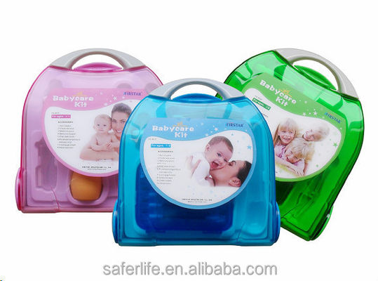 SL-X25 Saferlife Hot Sales  Mini Children First Aid Kit Box Baby 0-1 Ages Care Product Silicone Refillings