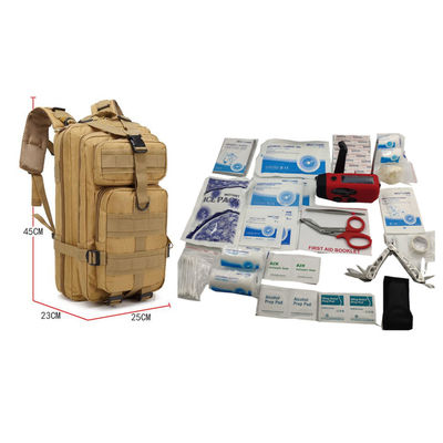 Rescue Earthquake Bag medical pack trauma bag bencana kit pertolongan pertama kit tas kasus alat kelangsungan hidup kit ransel