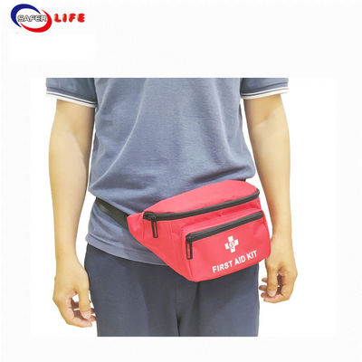 Polyester Portable First Aid Kit Fanny Pack Belt Bag Pinggang EMS Trauma Emergency Bag
