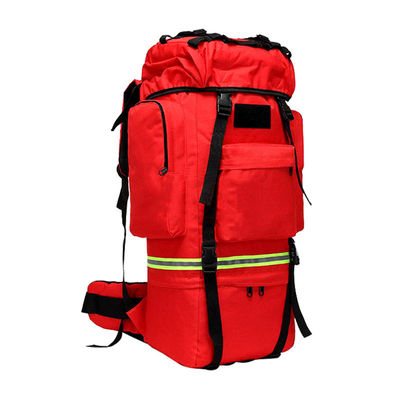 Large-Capacity Flame Retardant Outdoor Backpack with Polyester Material for Emergency Rescue and Disaster Prevention