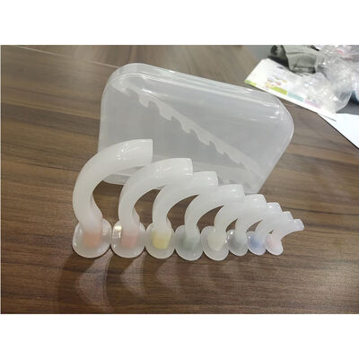 Medical Oral Airway First Aid EMS Equipment Oropharyngeal Airway Tube Soft PE Reinforced Bite Block Smooth Surface