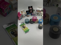 Kinesiologi Waterproof Pre-cut Therapy Tape untuk perawatan kesehatan olahraga atletik